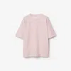 Burberry T-shirt In Cameo