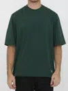 Burberry Ekd Short-sleeve Cotton T Shirt In Ivy