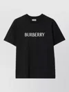 Burberry Frankie Logo-print Short-sleeve T-shirt In Black