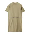 BURBERRY COTTON T-SHIRT MINI DRESS