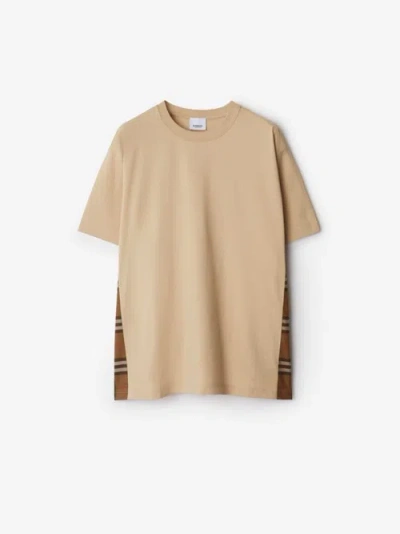 Burberry Cotton T-shirt In Neutral