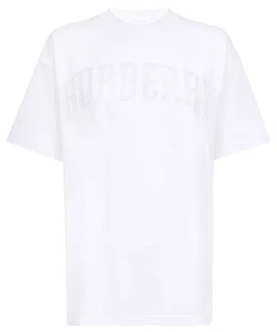 Burberry Cotton T-shirt In White