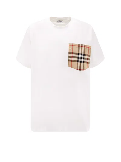 Burberry Cotton T-shirt In White