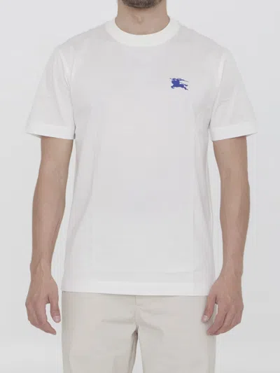 Burberry Cotton T-shirt In White