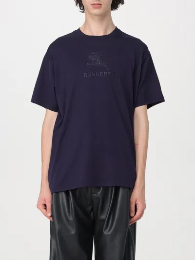 Burberry T-shirt  Herren Farbe Blau In Blue