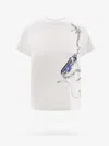 Burberry Cotton T-shirt With Frontal Logo In White