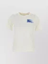 Burberry Cotton T-shirt With Short Sleeves And Graphic Print