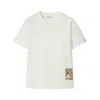 Burberry Cotton T-shirt With Check Application
