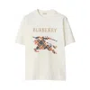 Burberry Cotton T-shirt With Cross Stitch Ekd