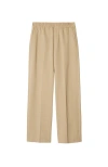 Burberry Cotton Tailored Trousers In Cracker