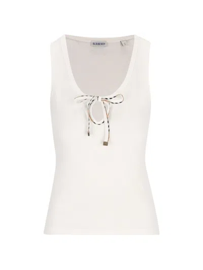 BURBERRY Burberry Cotton Tank Top