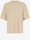 BURBERRY COTTON TERRY T-SHIRT WITH EKD