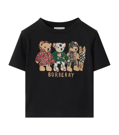 BURBERRY COTTON THOMAS BEAR AND FRIENDS T-SHIRT