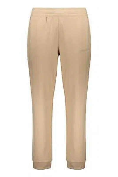 Pre-owned Burberry Cotton Track-pants In Beige
