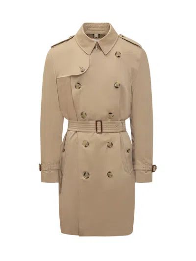 Burberry Cotton Trench Coat In A1366