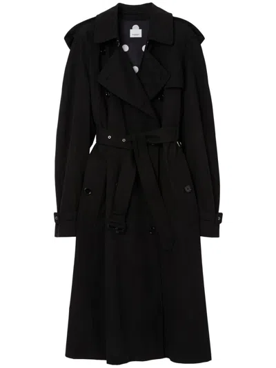 Burberry Klassischer Trenchcoat In Black