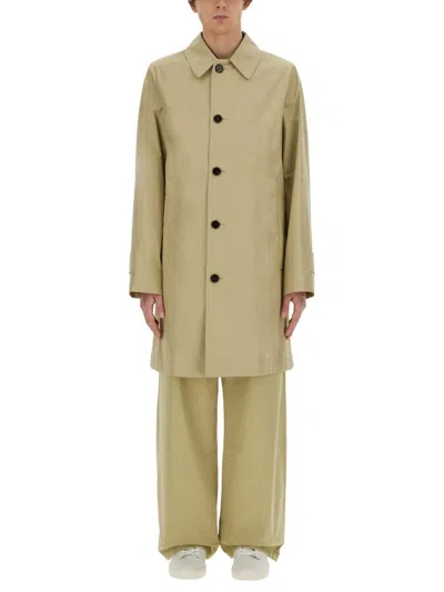 Burberry Coat In Neutrals