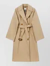 Burberry Cotton Trench Coat With Vintage Check Pattern