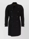 BURBERRY COTTON TRENCH COAT WITH WAIST BELT