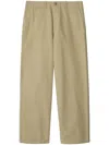 BURBERRY COTTON TROUSERS