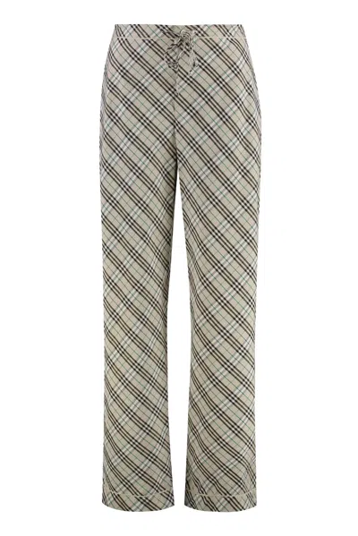 BURBERRY BURBERRY COTTON TROUSERS