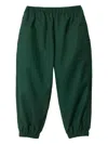 Burberry Cotton Trousers In Green