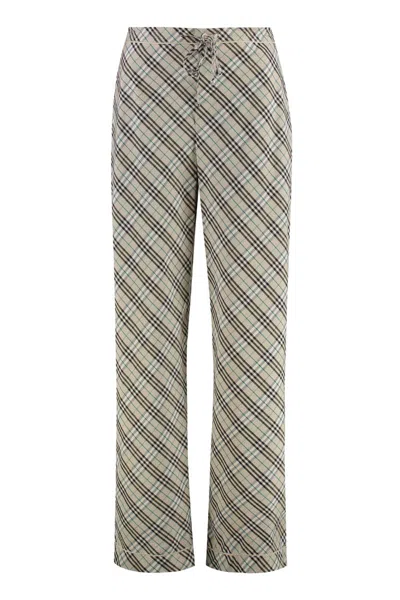 BURBERRY BURBERRY COTTON TROUSERS