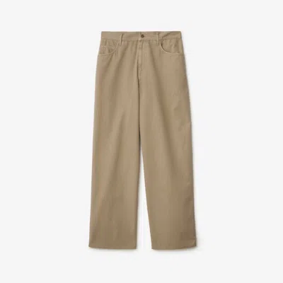 BURBERRY BURBERRY COTTON TROUSERS