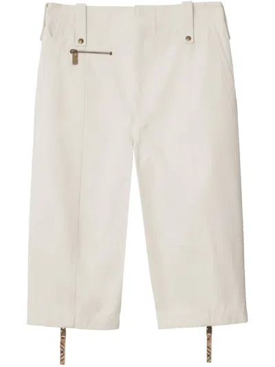 BURBERRY COTTON TROUSERS