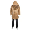 BURBERRY BURBERRY COTTON-TWILL BLEND PARKA COAT WITH DETACHABLE HOOD