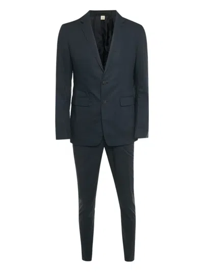 Pre-owned Burberry Cotton Two-piece Suit In Blue