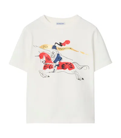BURBERRY COTTON WATERCOLOUR EKD T-SHIRT