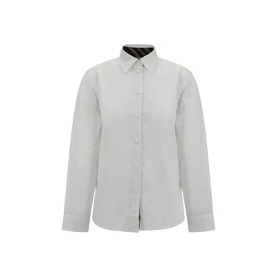 Burberry Women Cotton Shirt In Multi