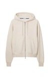 Burberry Versatile Nylon Hooded Jacket In Soap