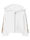 Burberry Cotton Zip-up Hoodie