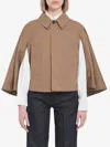 Burberry Bespoke Brown Trench Coat With Structured Collar In Brown