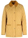 Burberry Country Polyamide Sand Jacket In Brown