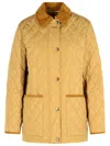 Burberry Country Polyamide Sand Jacket In Brown