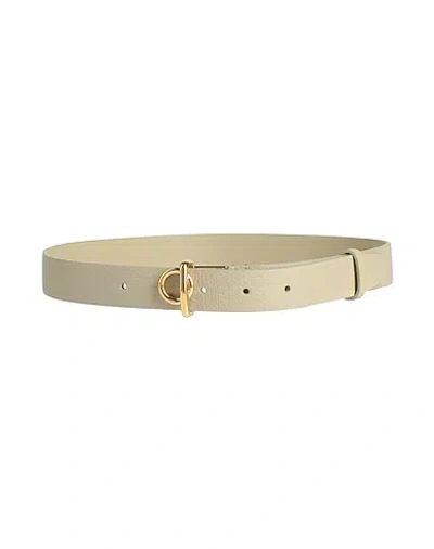 Burberry Cowhide Leather Belt In Green