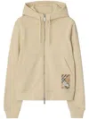 Burberry Drawstring Hood Jersey Texture Hoodie