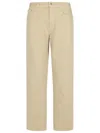 Burberry Tailored Fit Straight Leg Jeans In Gold