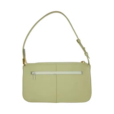 Pre-owned Burberry Cream Off-white Leather Handbag Shoulder Bag ()