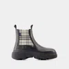 Burberry Creeper Chelsea Low Ankle Boots For Women