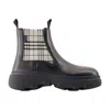 Burberry Creeper Chelsea Low Ankle Boots For Women