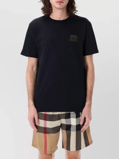 BURBERRY CREW NECK SHORT SLEEVES T-SHIRT
