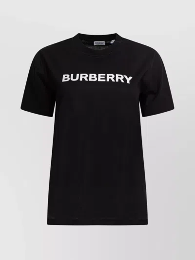 BURBERRY CREW NECK SHORT SLEEVES TOPS