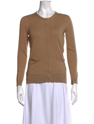 Pre-owned Burberry Crew Neck Sweater W/ Tags In Neutral