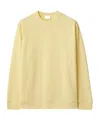 Burberry Crew Neck Sweatshirt In Neutral