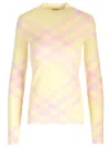 BURBERRY CREW-NECK TOP