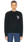Burberry Women's Stretch Wool Blend Sweater In Black